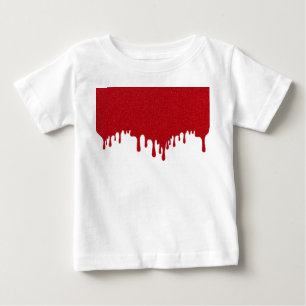 Druppelende tomaat rood Baby T-shirt – 