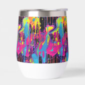 Druppelende verf Graffiti (Links)