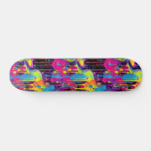 Druppelende verf Graffiti Persoonlijk Skateboard (Horizontaal)