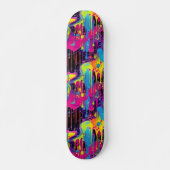 Druppelende verf Graffiti Persoonlijk Skateboard (Voorkant)