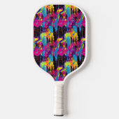 Druppelende verf Graffiti Pickleball Paddle (Achterkant)