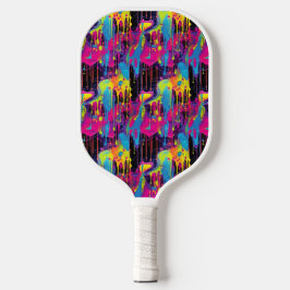 Druppelende verf Graffiti Pickleball Paddle