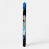 Druppelende verf telefoonhoes iPhone hoesje (Rechterkant)