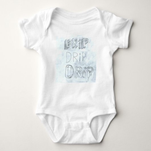 DRUPPELIGE BABY ROMPER (Voorkant)