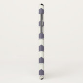 Druppels blauw Case-Mate iPhone case (Achterkant/links)