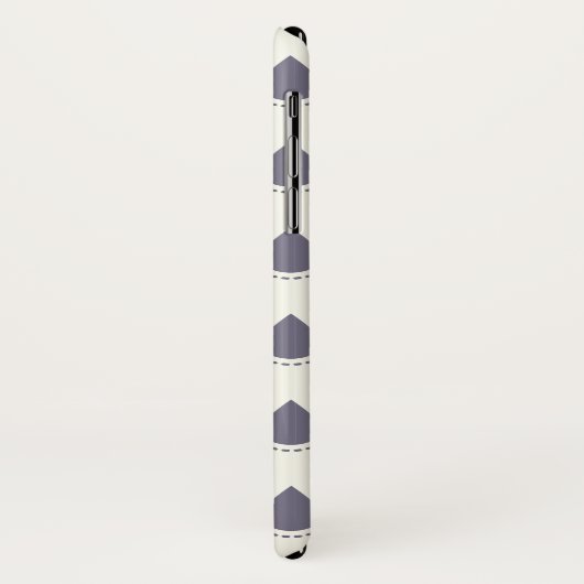 Druppels blauw Case-Mate iPhone case (Achterkant/links)