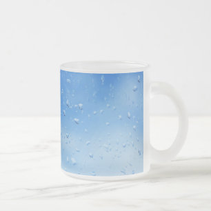 druppels matglas koffiemok