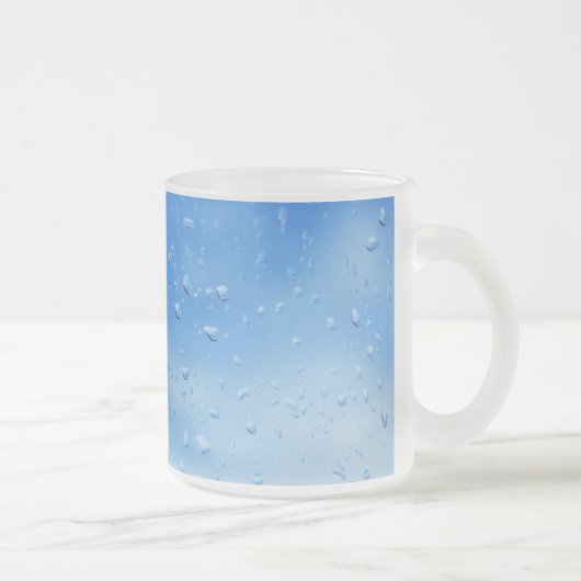 druppels matglas koffiemok (Rechts)