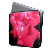 Druppels op Hoesje voor laptops Laptop Sleeve (Voorkant Links)