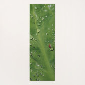 Druppels op Leaf Yoga Mat (Achterkant)