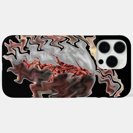 Druppels-Q Case-Mate iPhone Case (Achterkant (horizontaal))