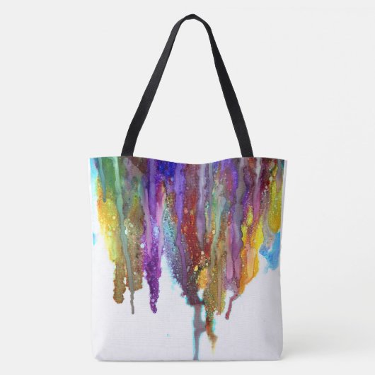 Druppels Tote Bag (Achterkant)