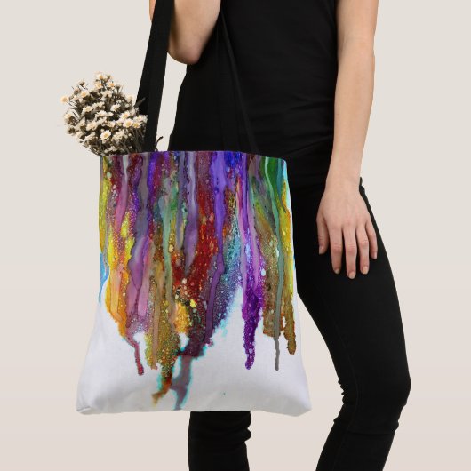 Druppels Tote Bag (Dichtbij)