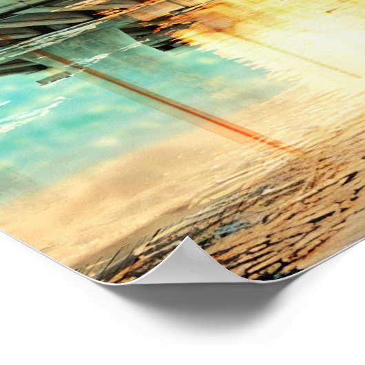 Druppels van dystopie Poster (Hoek)