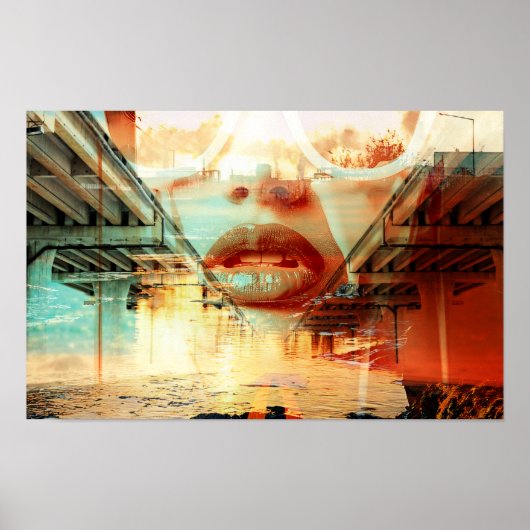 Druppels van dystopie Poster (Voorkant)