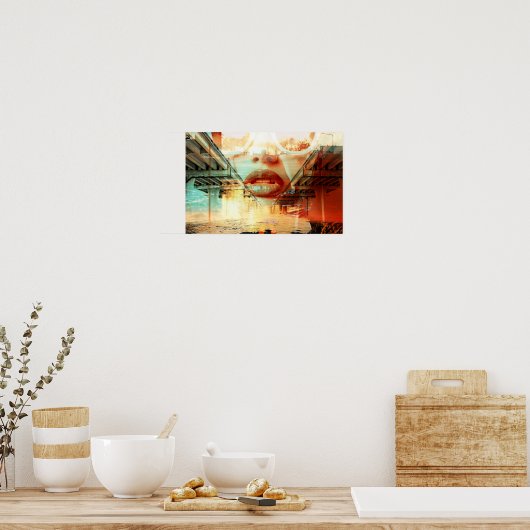 Druppels van dystopie Poster (Keuken)