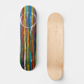 DRUPPELS VERVEN PERSOONLIJK SKATEBOARD (Voorkant)