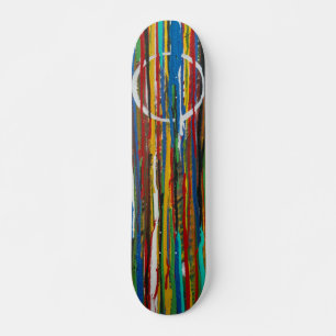 DRUPPELS VERVEN PERSOONLIJK SKATEBOARD