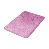 Druppels voor warm roze water badmat (Gekanteld)