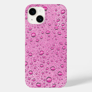 Druppels voor warm roze water Case-Mate iPhone 14 hoesje