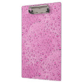 Druppels voor warm roze water klembord (Links)