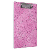 Druppels voor warm roze water klembord (Rechts)