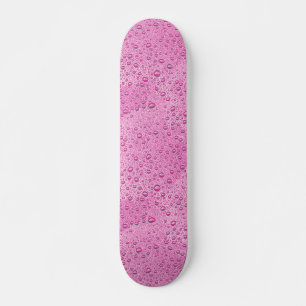 Druppels voor warm roze water persoonlijk skateboard