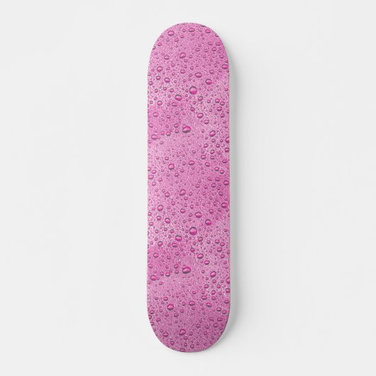 Druppels voor warm roze water persoonlijk skateboard (Voorkant)