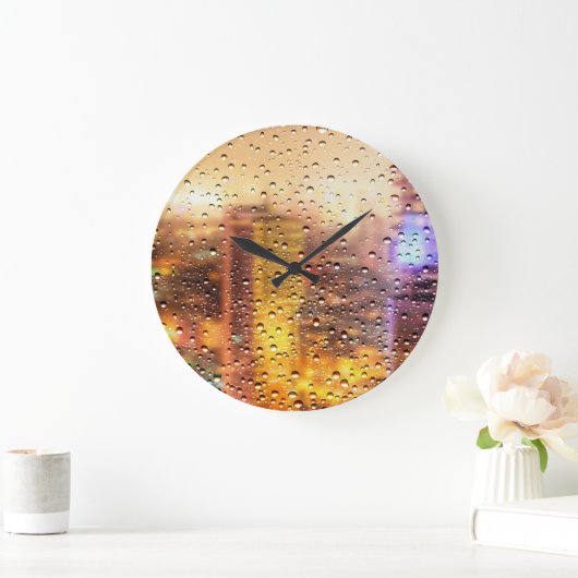 Druppels Water Grote Klok (Huis)