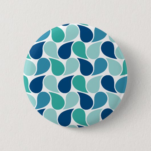Druppelt aangepaste knop Patroon op Ronde Button 5,7 Cm (Voorkant)