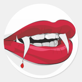 Druppeltanden Sticker