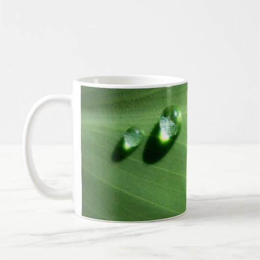 druppeltjes koffiemok (Links)