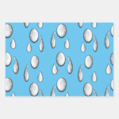 druppelversiering inpakpapier vel (Voorkant)