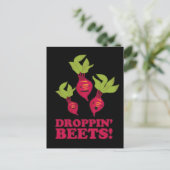 druppin-beets briefkaart (Staand voorkant)