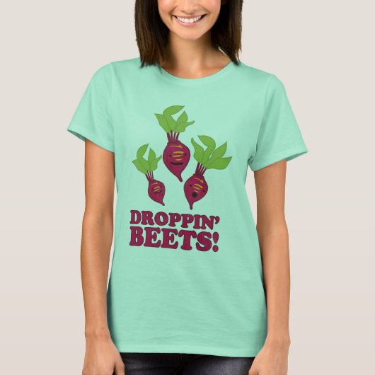 druppin-beets t-shirt (Voorkant)