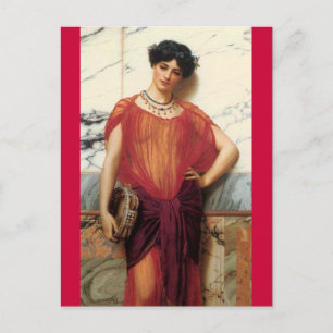 Drusilla -  kunst - Godward Briefkaart