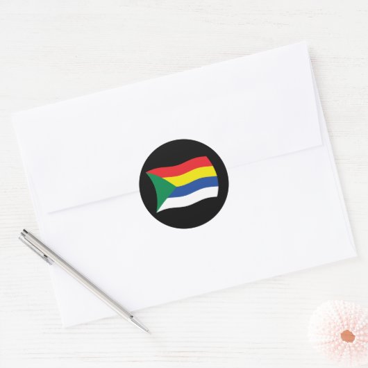 Druze Flag Sticker (Envelop)