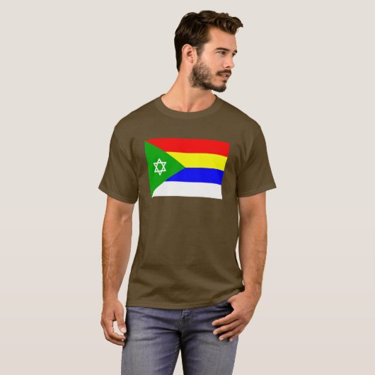 Druze IDF-vlag T-shirt (Voorkant volledig)