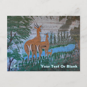 Druze Street Art - Gazelle Briefkaart