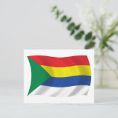 Druzen Vlag Ansichtkaart Briefkaart (Staand voorkant)