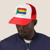 Druzen Vlag Hoed Trucker Pet (In situ)