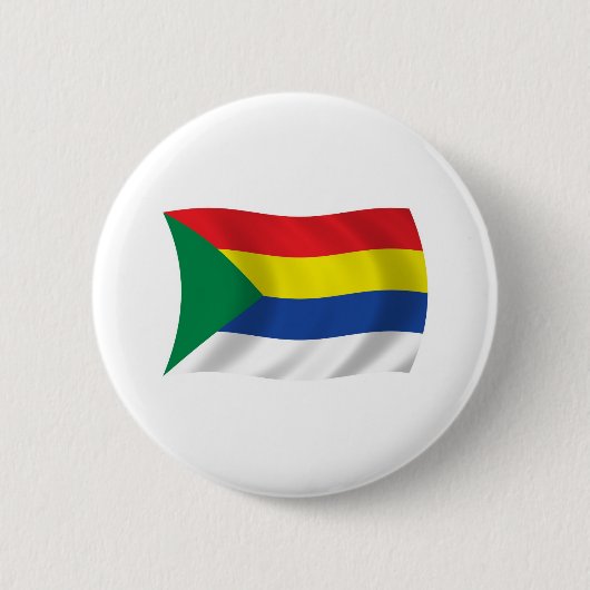 Druzen Vlag Knop Ronde Button 5,7 Cm (Voorkant)