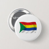 Druzen Vlag Knop Ronde Button 5,7 Cm (Voorkant /achterkant)