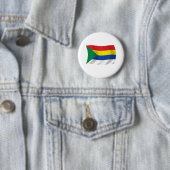 Druzen Vlag Knop Ronde Button 5,7 Cm (In situ)