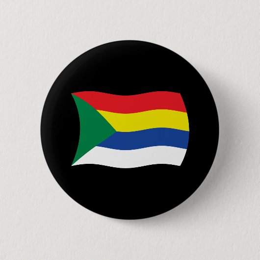 Druzen Vlag Knop Ronde Button 5,7 Cm (Voorkant)