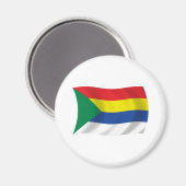 Druzen Vlag Magneet (Voorkant / Achterkant)
