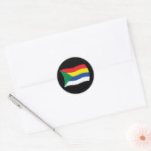 Druzen Vlag Sticker (Envelop)