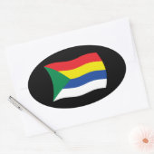 Druzen Vlag Sticker (Envelop)