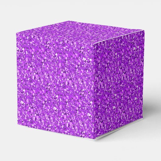 Druzy crystal - amethyst paars bedankdoosjes (Achterkant)