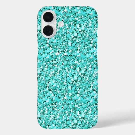 Druzy crystal - aquamarineblauw Case-Mate iPhone case (Achterkant)